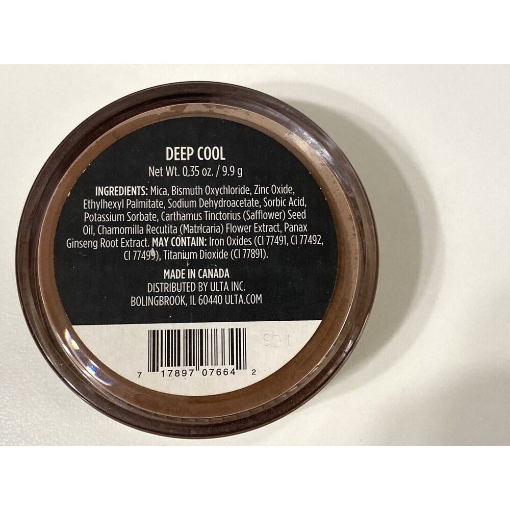 Ulta Mineral Loose Powder Foundation DEEP COOL Brand new SEALED - Picture 2 of 2